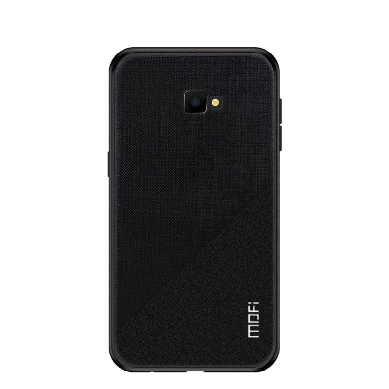 Cover Hoesje Samsung Galaxy J4 Plus Zwart Telefoonhoesje Mofi-Schildserie