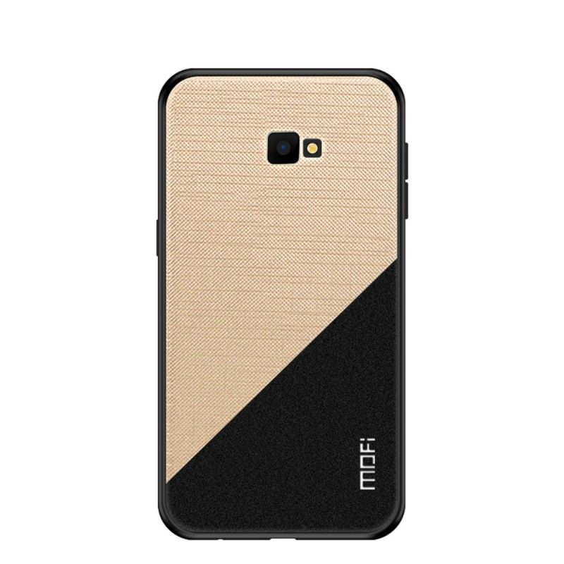 Cover Hoesje Samsung Galaxy J4 Plus Zwart Telefoonhoesje Mofi-Schildserie