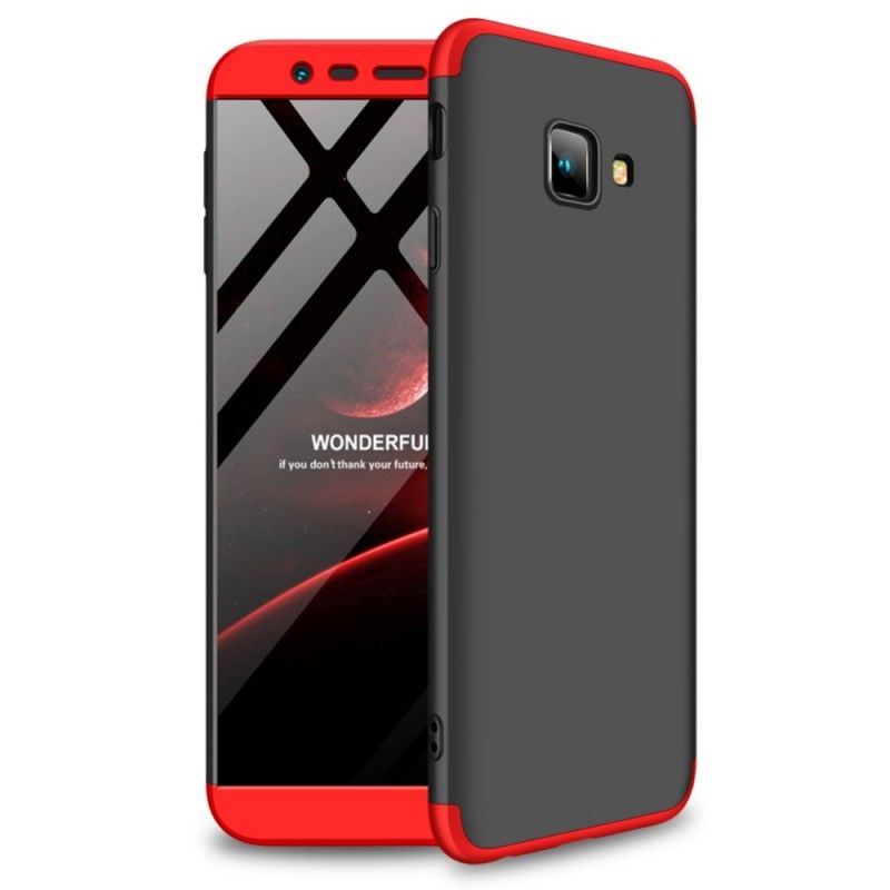 Hoesje Samsung Galaxy J4 Plus Rood Zwart Afneembare Gkk
