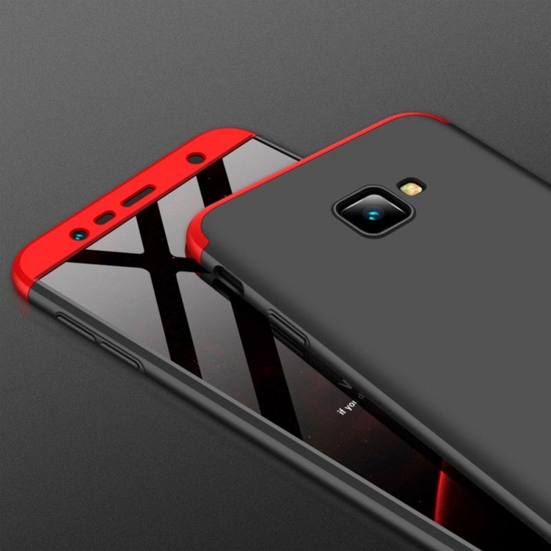 Hoesje Samsung Galaxy J4 Plus Rood Zwart Afneembare Gkk