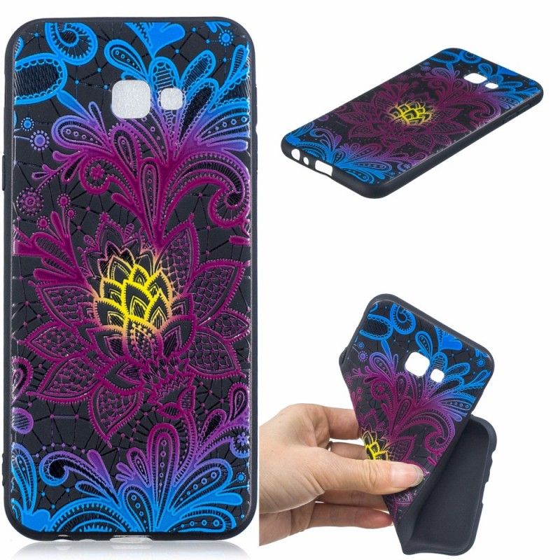 Hoesje voor Samsung Galaxy J4 Plus Meesterlijke Bloem