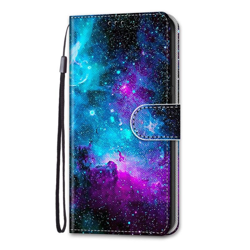Bescherming Hoesje Samsung Galaxy S21 Plus 5G Telefoonhoesje Kosmische Lucht