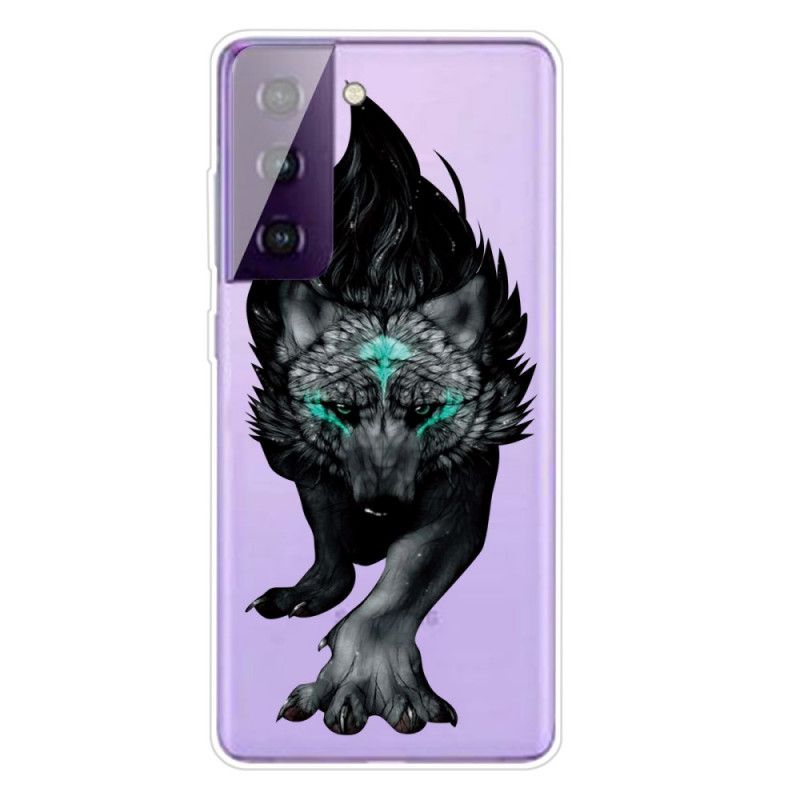 Case Hoesje Samsung Galaxy S21 Plus 5G Telefoonhoesje Grafische Wolf