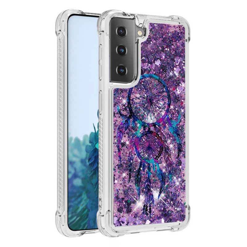 Hoesje Samsung Galaxy S21 Plus 5G Glitter Dromenvanger
