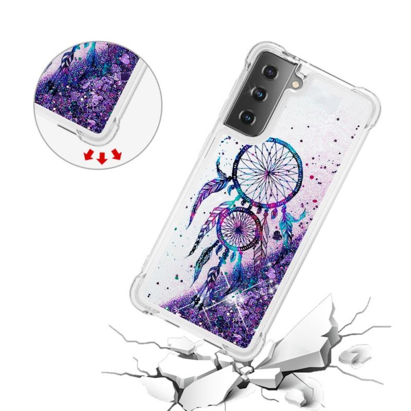 Hoesje Samsung Galaxy S21 Plus 5G Glitter Dromenvanger