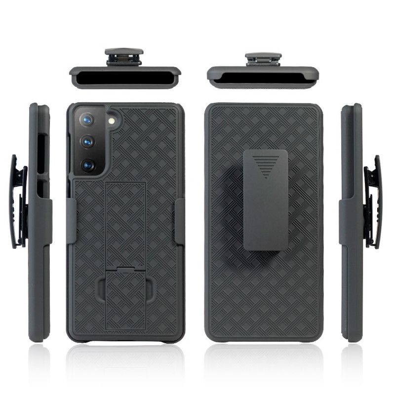 Hoesje Samsung Galaxy S21 Plus 5G Telefoonhoesje Clipvinger