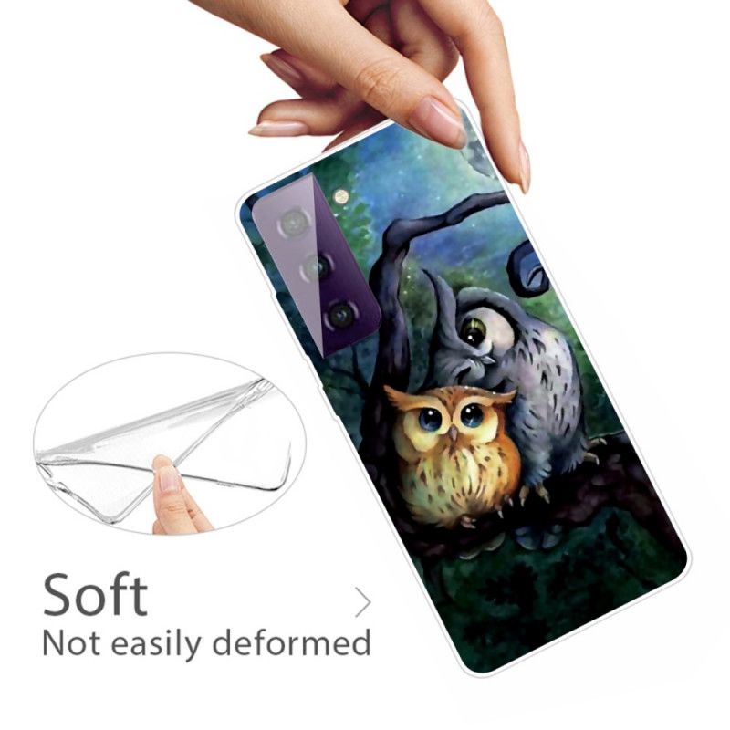 Hoesje Samsung Galaxy S21 Plus 5G Uil Schilderij
