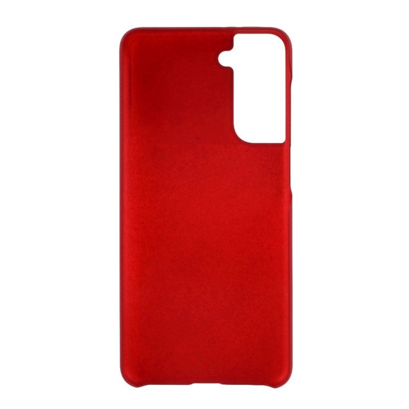 Hoesje voor Samsung Galaxy S21 Plus 5G Rood Wit Klassieke Bakwagen