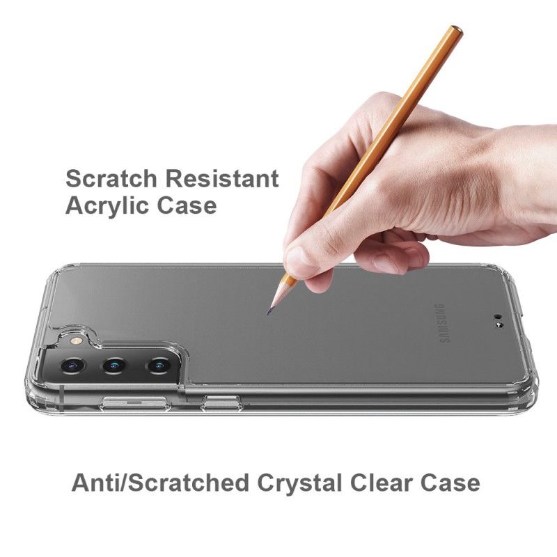 Hoesje voor Samsung Galaxy S21 Plus 5G Transparant Kristal
