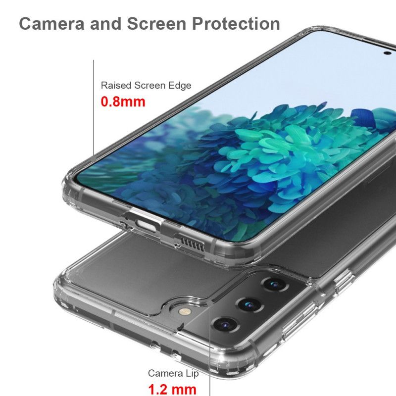 Hoesje voor Samsung Galaxy S21 Plus 5G Transparant Kristal