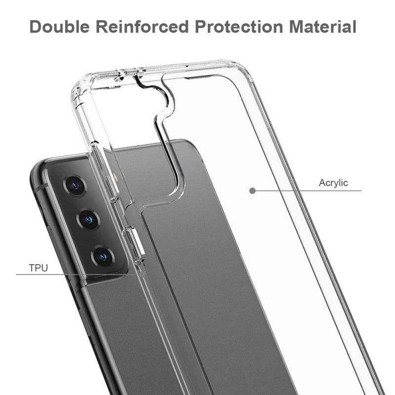 Hoesje voor Samsung Galaxy S21 Plus 5G Transparant Kristal