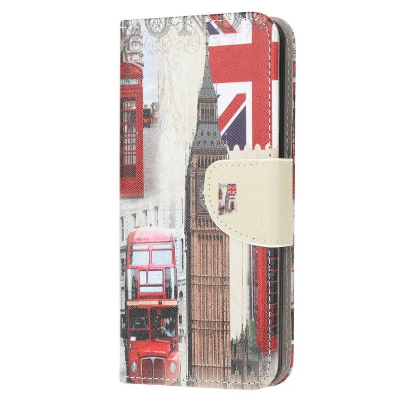 Cover Folio-hoesje Samsung Galaxy M21 Telefoonhoesje Leven In Londen