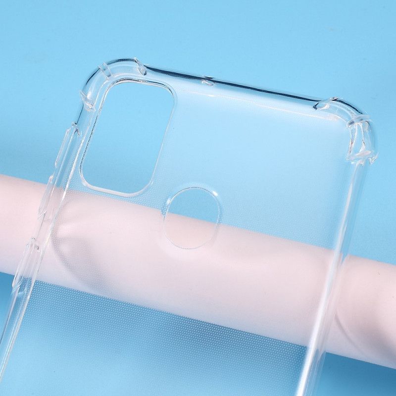 Hoesje Samsung Galaxy M21 Transparant Versterkte Hoeken