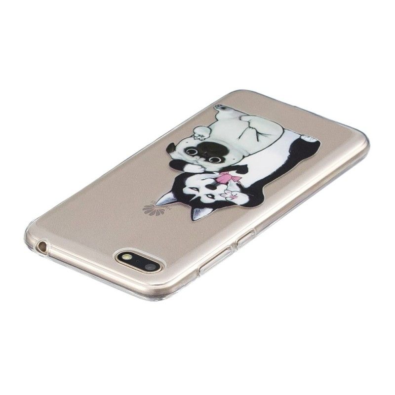 Hoesje Huawei Y5 2018 Grappige Honden