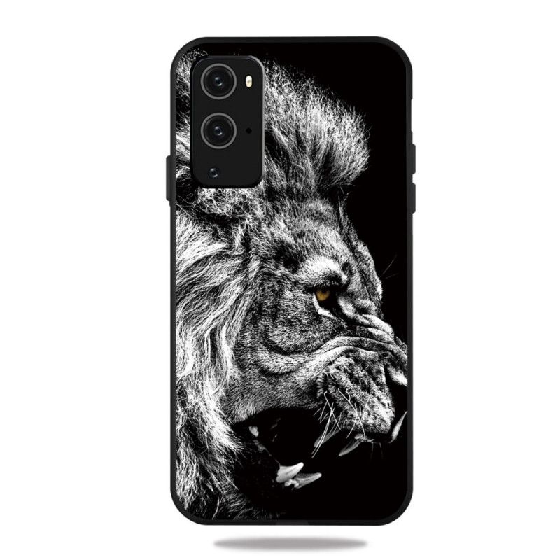 Case Hoesje OnePlus 9 Telefoonhoesje Woeste Leeuw