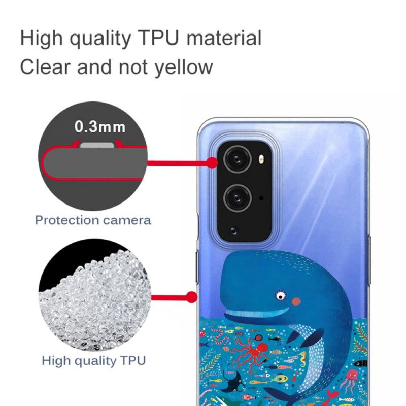 Cover Hoesje OnePlus 9 Telefoonhoesje Mariene Wereld