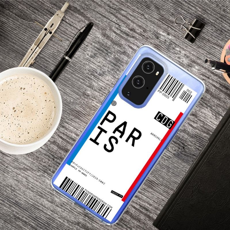 Hoesje OnePlus 9 Instapkaart Naar Parijs