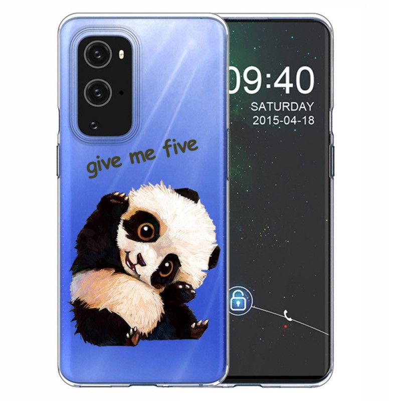 Hoesje OnePlus 9 Panda Geef Me Vijf