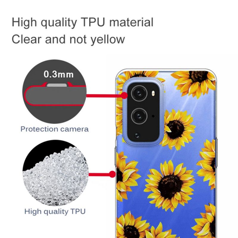 Hoesje OnePlus 9 Zonnebloemen