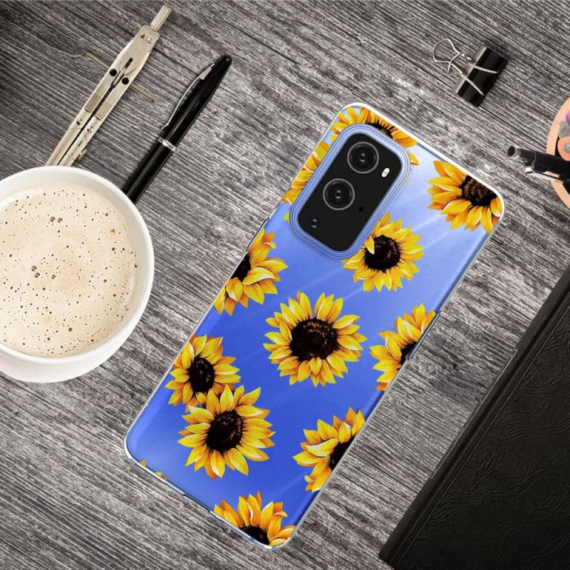 Hoesje OnePlus 9 Zonnebloemen