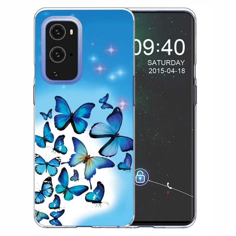 Hoesje voor OnePlus 9 Vlinders Vlinders