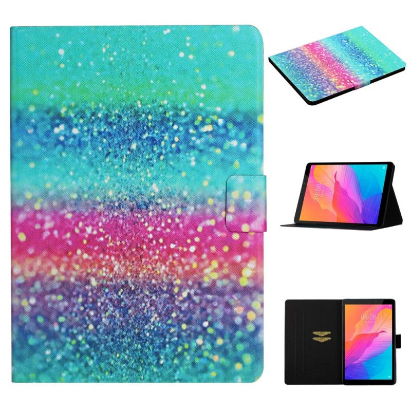 Bescherming Hoesje Huawei MatePad T 8 Telefoonhoesje Glitterelement