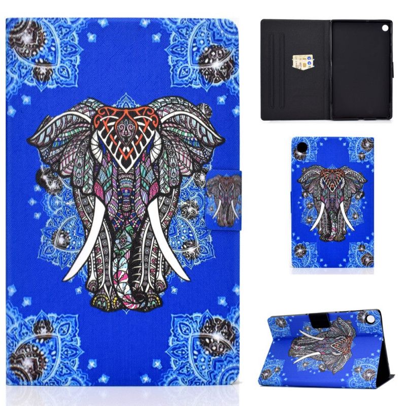 Leren Hoesje Huawei MatePad T 8 Olifant Art