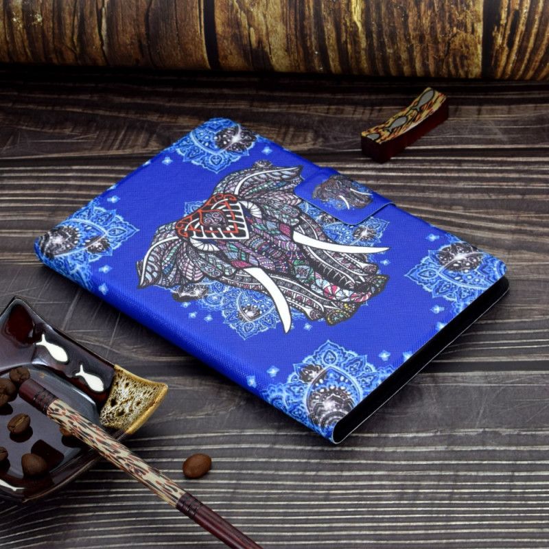 Leren Hoesje Huawei MatePad T 8 Olifant Art