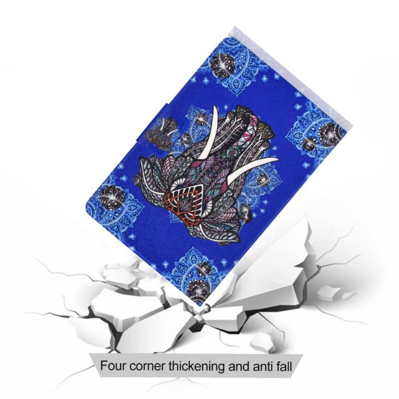 Leren Hoesje Huawei MatePad T 8 Olifant Art