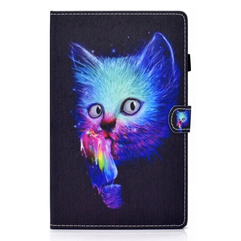 Leren Hoesje Huawei MatePad T 8 Psycho Cat