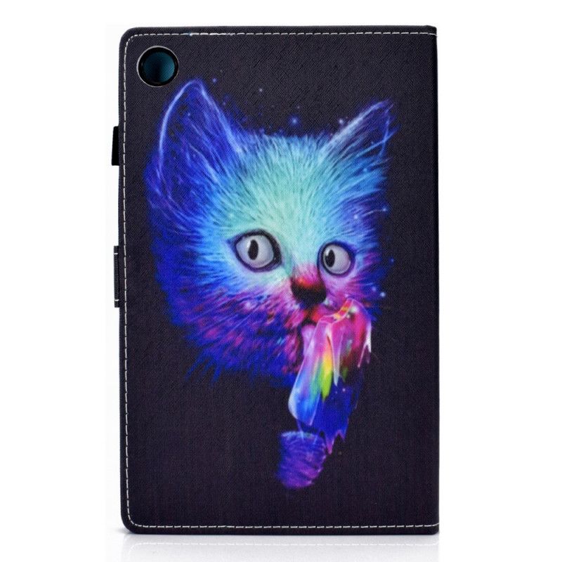 Leren Hoesje Huawei MatePad T 8 Psycho Cat