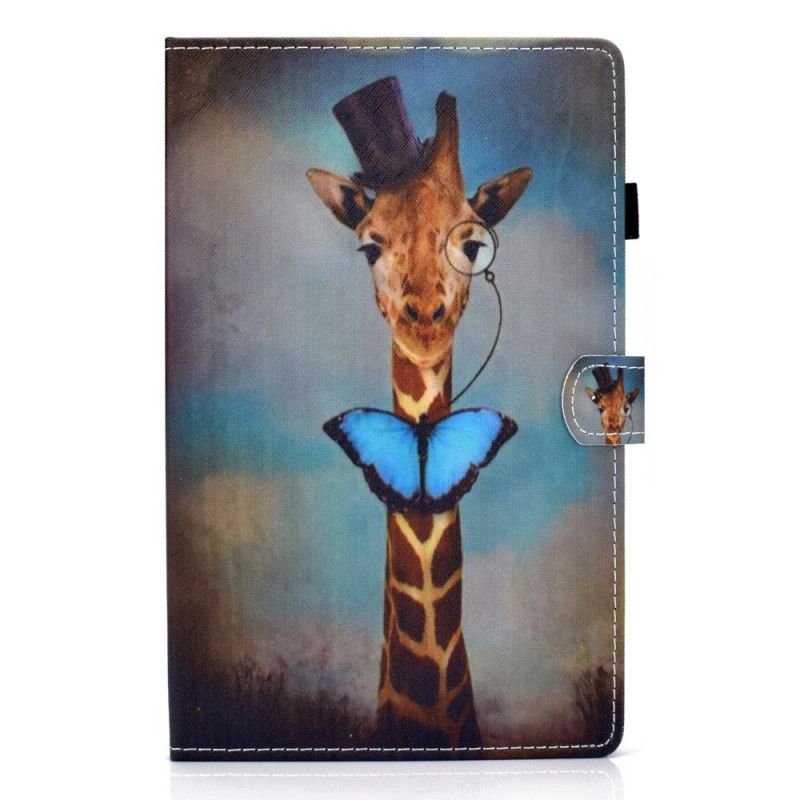 Leren Hoesje voor Huawei MatePad T 8 Giraf Chic