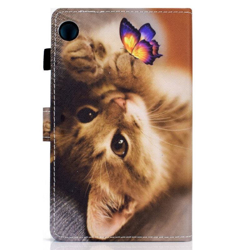 Leren Hoesje voor Huawei MatePad T 8 Mijn Kitten En Vlinder