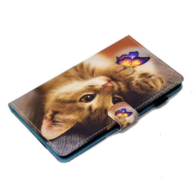 Leren Hoesje voor Huawei MatePad T 8 Mijn Kitten En Vlinder