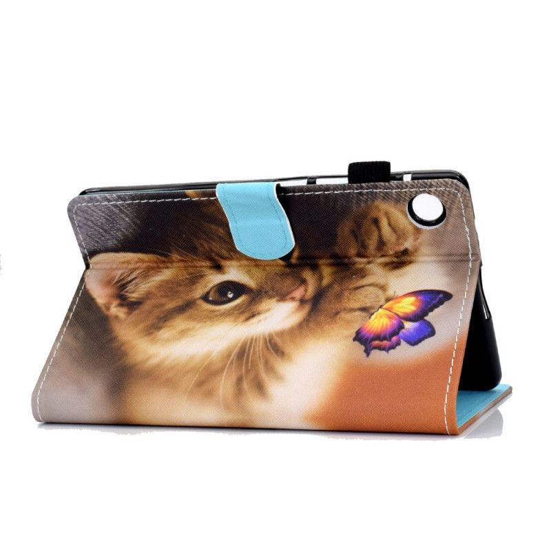Leren Hoesje voor Huawei MatePad T 8 Mijn Kitten En Vlinder
