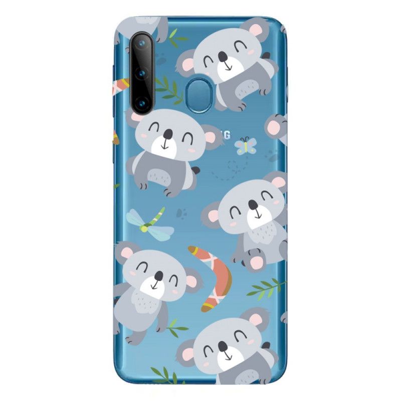 Case Hoesje Samsung Galaxy M11 Telefoonhoesje Schattige Koala'S