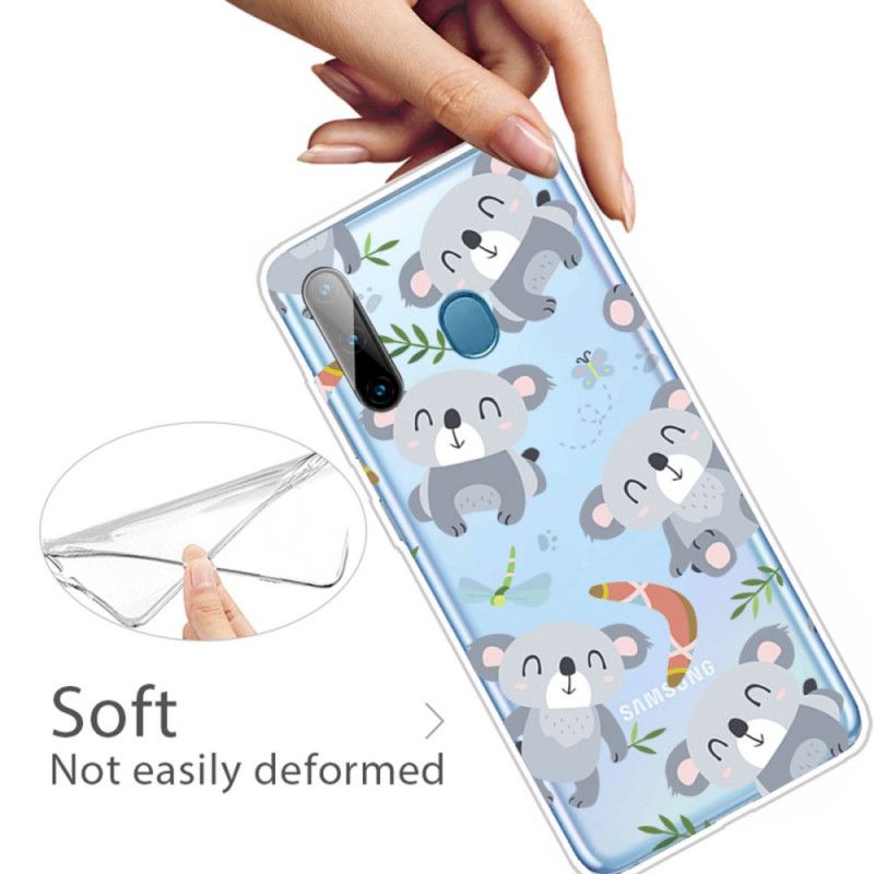Case Hoesje Samsung Galaxy M11 Telefoonhoesje Schattige Koala'S
