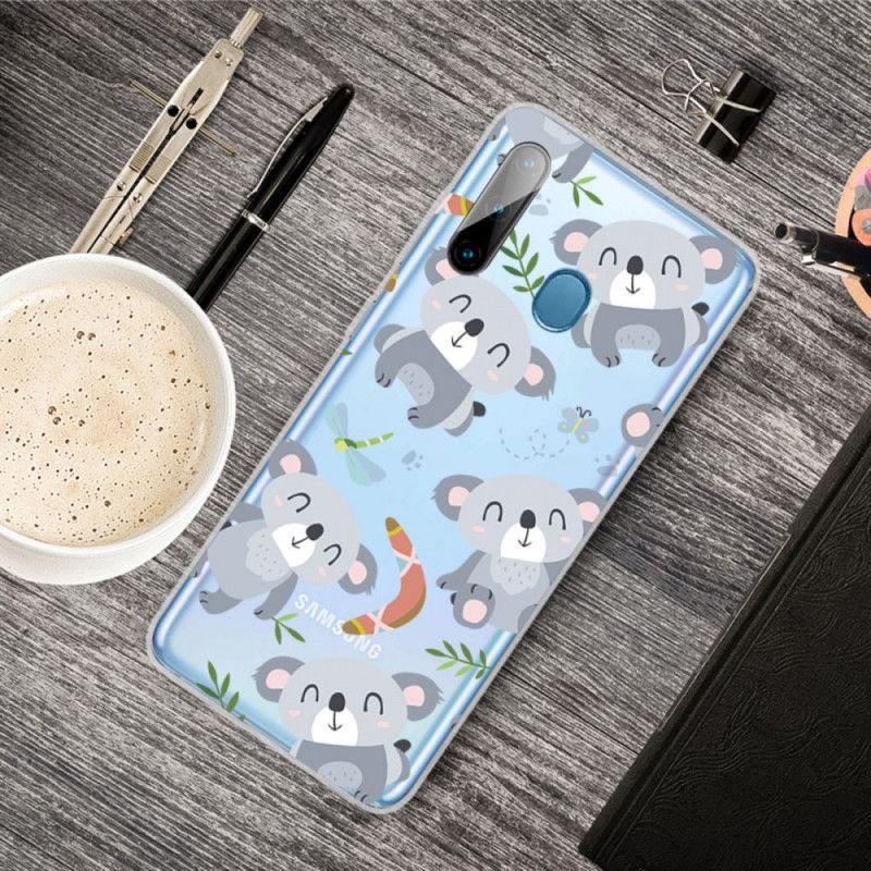 Case Hoesje Samsung Galaxy M11 Telefoonhoesje Schattige Koala'S