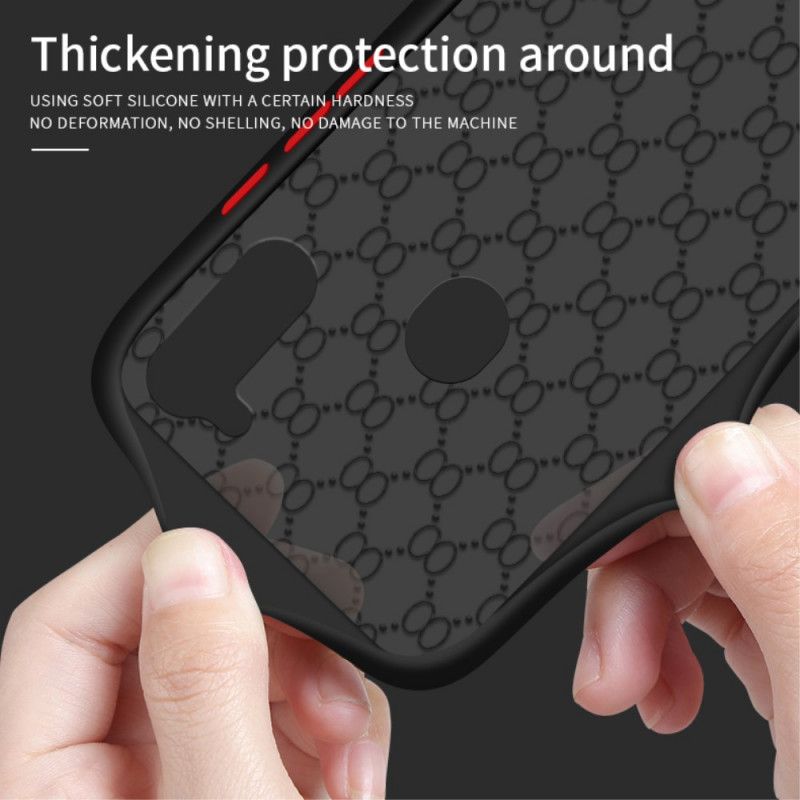 Case Hoesje Samsung Galaxy M11 Wit Zwart Telefoonhoesje Dennen Dun Serie Ii Pinwuyo