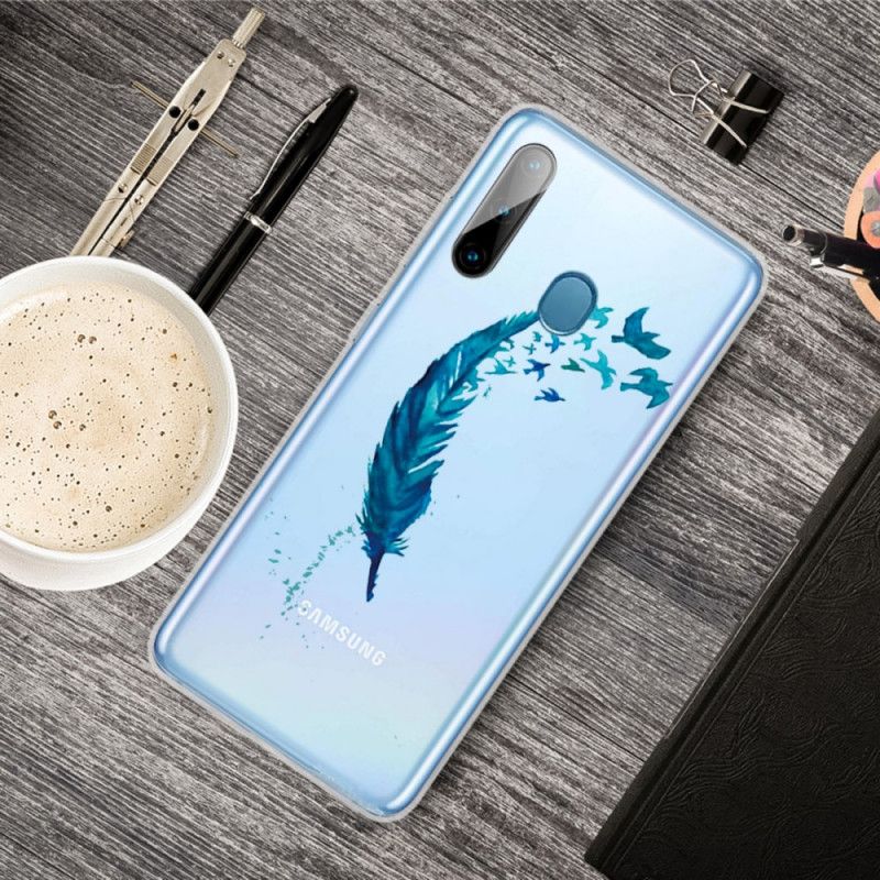 Cover Hoesje Samsung Galaxy M11 Telefoonhoesje Mooie Veer