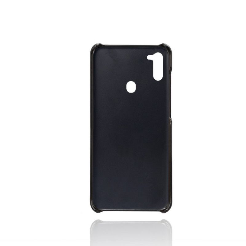 Hoesje Samsung Galaxy M11 Grijs Zwart Ksq Kaarthouder