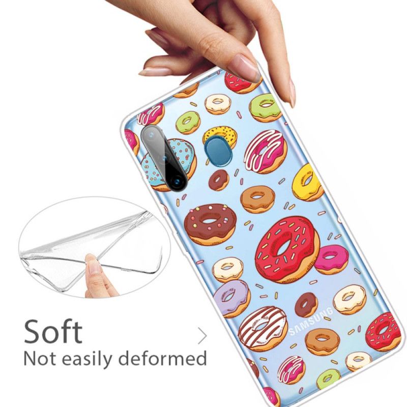 Hoesje Samsung Galaxy M11 Hou Van Donuts
