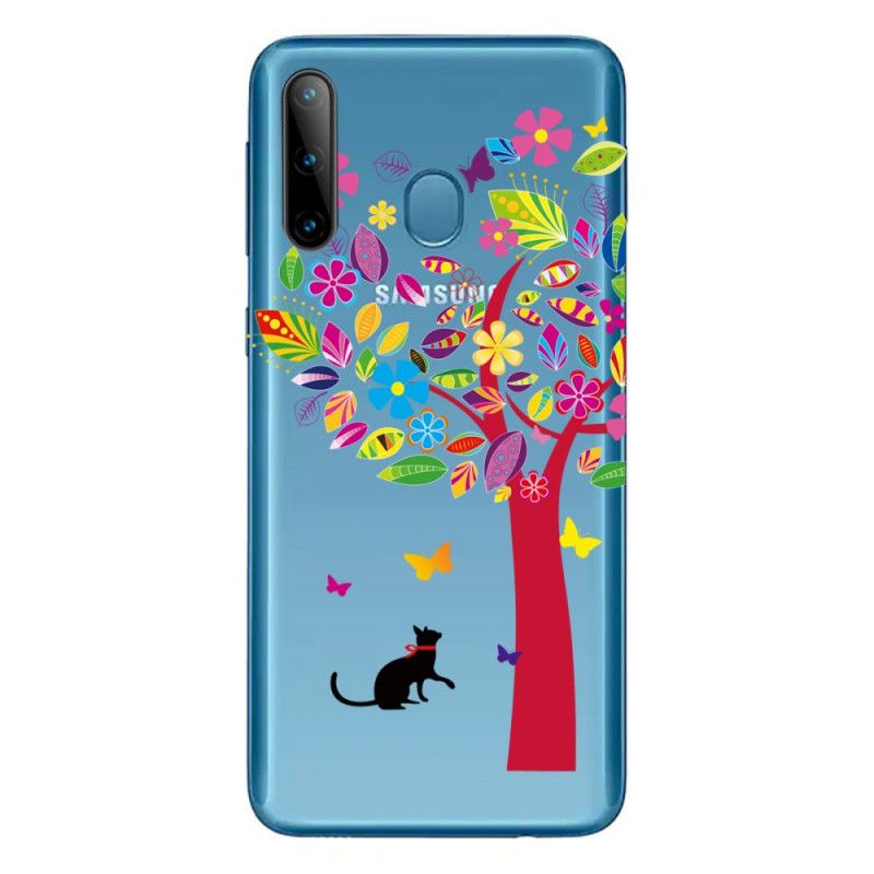 Hoesje Samsung Galaxy M11 Kat Onder De Boom