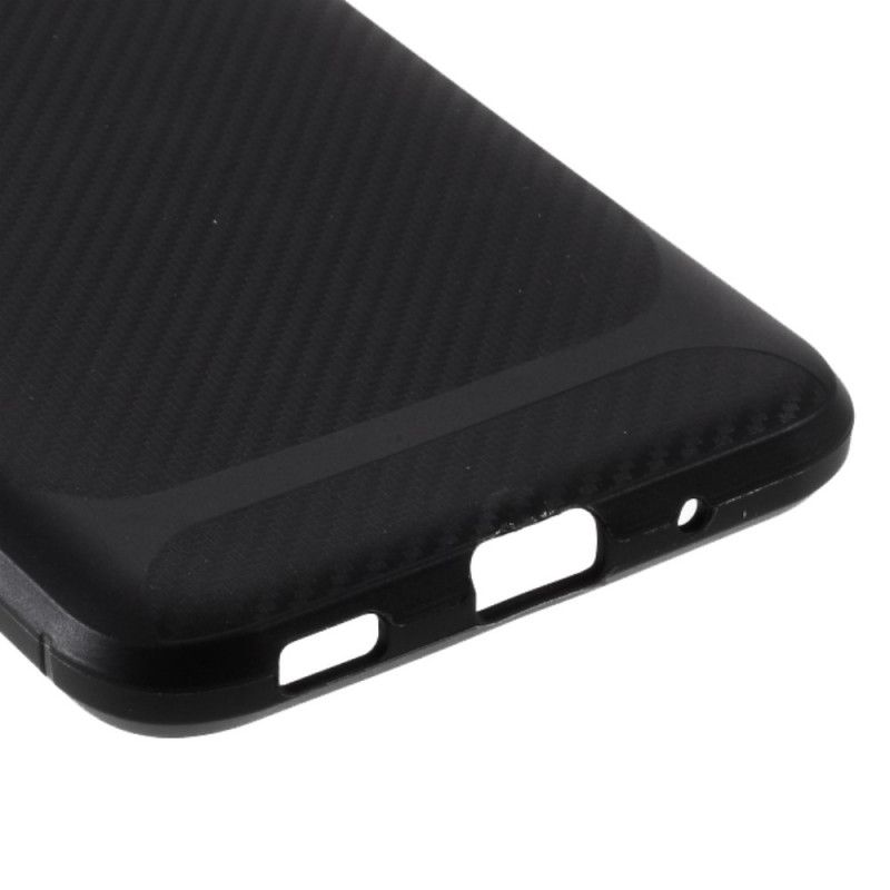 Hoesje voor Samsung Galaxy M11 Rood Zwart Modern Antislip
