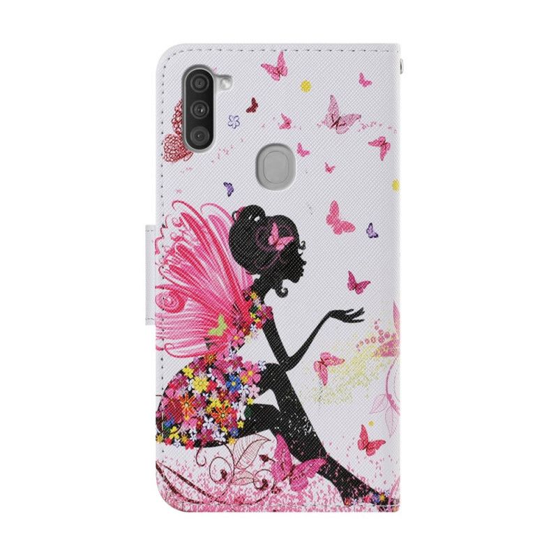 Leren Hoesje Samsung Galaxy M11 Magische Fee
