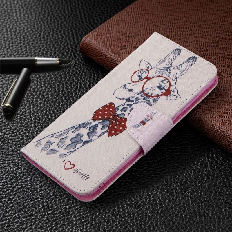 Leren Hoesje voor Samsung Galaxy M11 Nerdgiraf