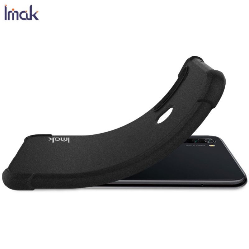 Cover Hoesje Xiaomi Redmi K30 Grijs Zwart Telefoonhoesje Imak Huidgevoel