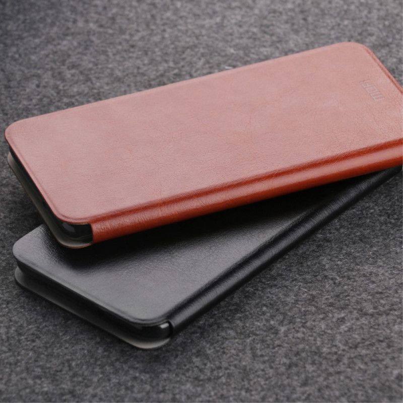 Folio-hoesje Xiaomi Redmi K30 Magenta Zwart Mofi Vintage Klassiek