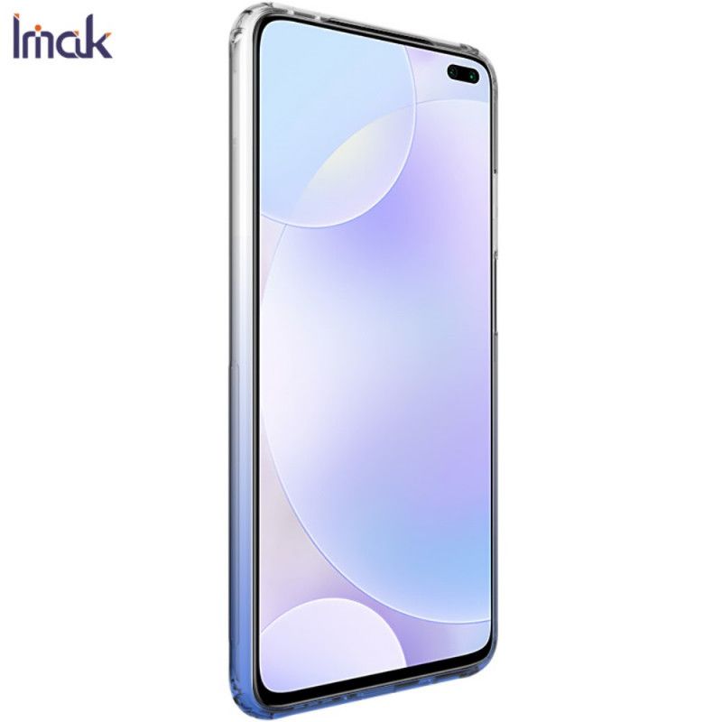 Hoesje Xiaomi Redmi K30 Donkerblauw Groen Ux-6 Serie Imak