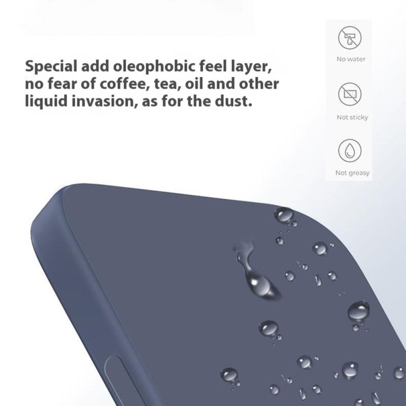 Case Hoesje Xiaomi 17 Telefoonhoesje Siliconen Rechte Randen